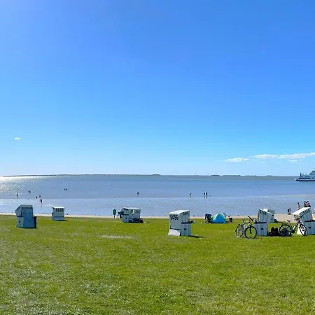 Tatil Evi Zweite Heimat 66 - Mit Sauna, Kaminofen & Eingezaeuntem Garten - Direkt An Der Nordsee